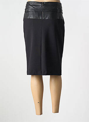Jupe mi-longue taille normale noir MERI & ESCA femme