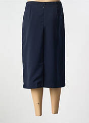 Jupe mi-longue bleu FRANCOISE pour femme seconde vue