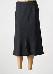 Jupe mi-longue noir GRIFFON pour femme seconde vue