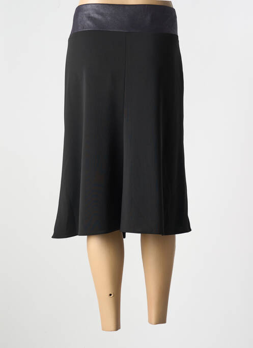 Jupe mi-longue noir GUY DUBOUIS pour femme