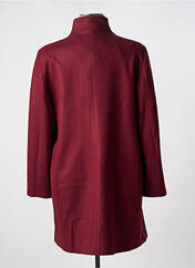 Manteau long rouge QUATRE VINGT JOURS pour femme seconde vue