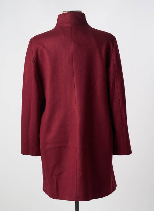 Manteau long rouge QUATRE VINGT JOURS pour femme