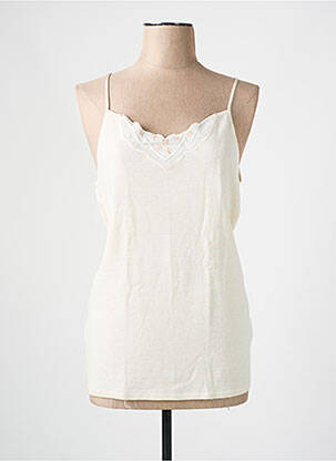Top/Caraco blanc ARMOR LUX pour femme