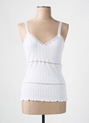 Top/Caraco blanc ARTI MAGLIA pour femme