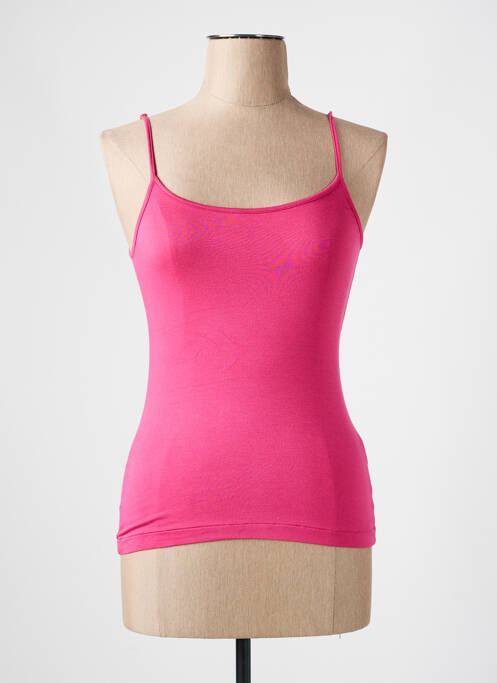 Top/caraco bretelles élastiquées rose ARTIMAGLIA femme