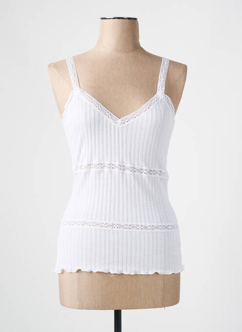 Top/Caraco blanc ARTI MAGLIA pour femme