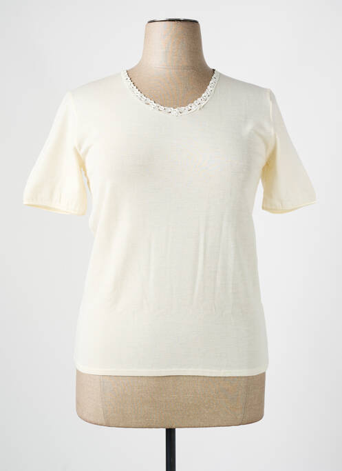 Top blanc ARMOR LUX pour femme