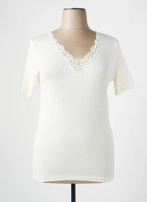 Top blanc MADIVA pour femme