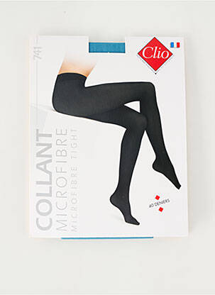Collants stretch bleu CLIO femme