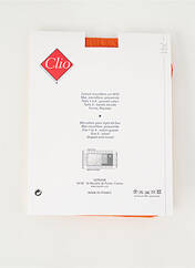 Collants orange CLIO pour femme seconde vue