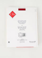 Collants rouge CLIO pour femme seconde vue