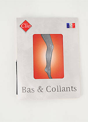 Collants imprimé pois noir CLIO femme