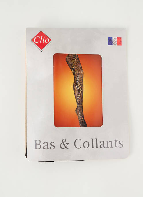 Collants noir CLIO pour femme