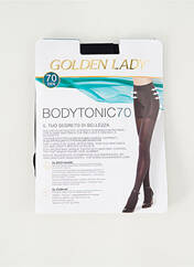 Collants noir GOLDEN LADY pour femme seconde vue