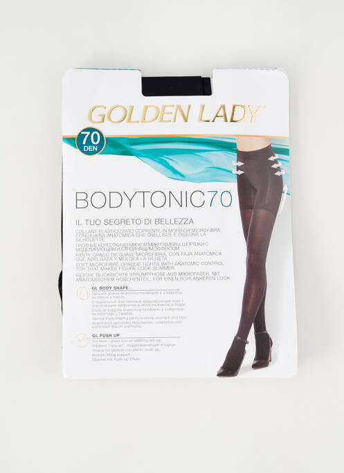 Collants noir GOLDEN LADY pour femme