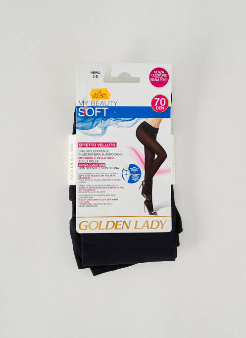 Collants noir GOLDEN LADY pour femme