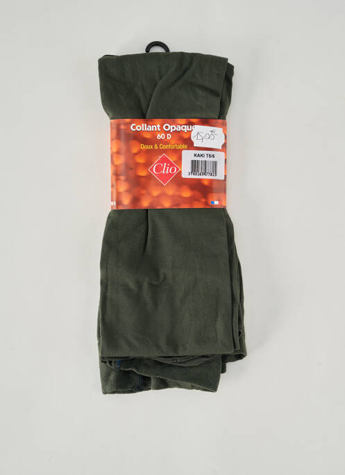 Collants vert CLIO pour femme