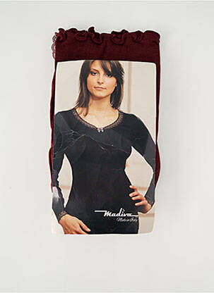 Top/caraco tissage jersey violet MADIVA femme
