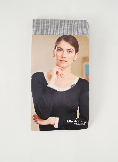 Top/Caraco gris MADIVA femme