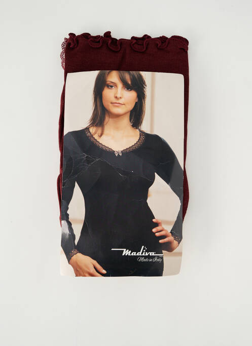 Top/Caraco violet MADIVA pour femme