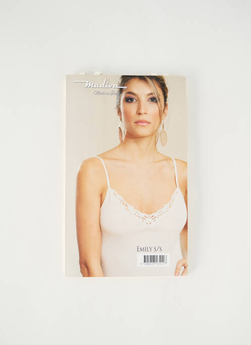 Top/Caraco beige MADIVA pour femme