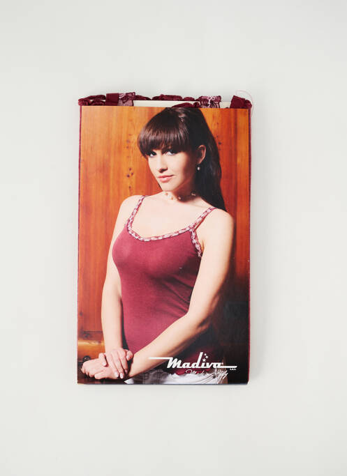 Top/Caraco violet MADIVA pour femme