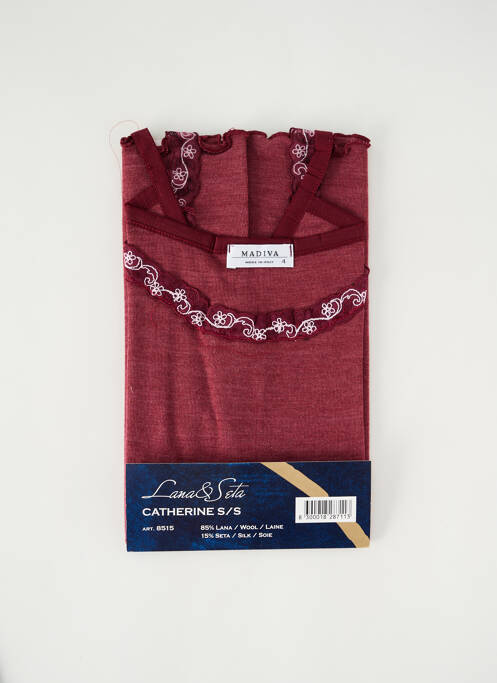 Top/Caraco violet MADIVA pour femme