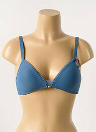 Soutien-gorge sans armature haut soutien-gorge moulé bleu PASSIONATA femme