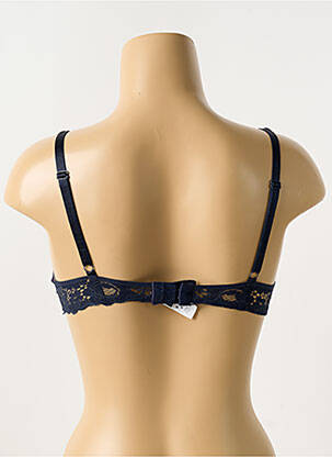 Soutien-gorge effet matière satinée haut soutien-gorge emboitant bleu PASSIONATA femme