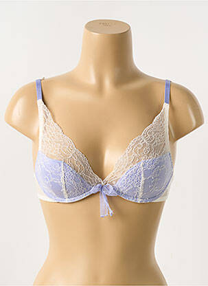 Soutien-gorge tissage dentelle haut soutien-gorge moulé violet PASSIONATA femme