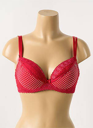 Soutien-gorge broderie haut soutien-gorge moulé rouge PASSIONATA femme