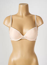 Soutien-gorge effet matière satinée haut soutien-gorge push-up beige PASSIONATA femme