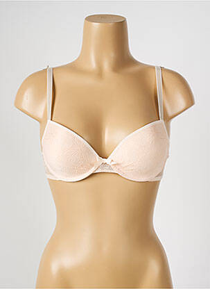 Soutien-gorge effet matière satinée haut soutien-gorge push-up beige PASSIONATA femme