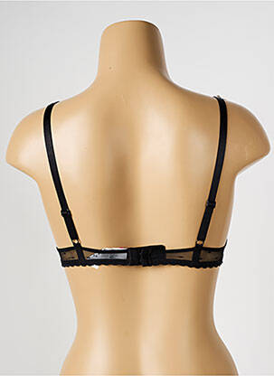 Soutien-gorge effet matière satinée haut soutien-gorge push-up noir PASSIONATA femme