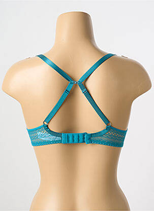 Soutien-gorge effet matière satinée haut soutien-gorge push-up vert PASSIONATA femme