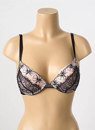 Soutien-gorge effet matière satinée haut soutien-gorge push-up beige PASSIONATA femme