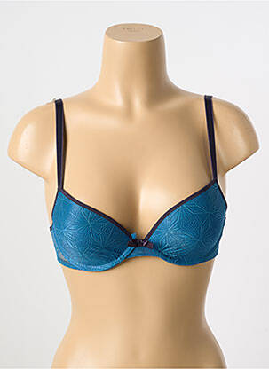 Soutien-gorge effet matière satinée haut soutien-gorge push-up vert PASSIONATA femme