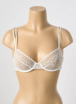 Soutien-gorge légère et transparente haut soutien-gorge emboitant blanc PASSIONATA femme