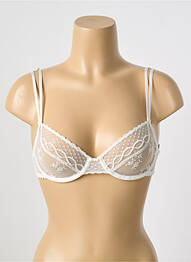 Soutien-gorge légère et transparente haut soutien-gorge emboitant blanc PASSIONATA femme