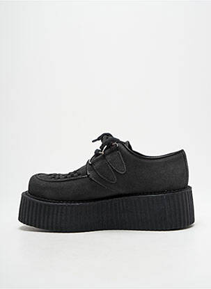 Mocassins nubuck talon de 4 à 6cm noir UNDERGROUND femme