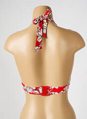Haut de maillot de bain rouge AUBADE pour femme seconde vue