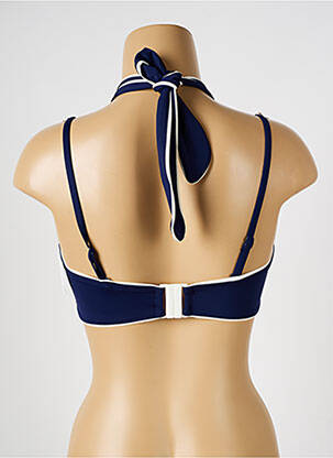 Haut de maillot de bain stretch haut soutien-gorge avec mousse de rembourrage amovible bleu AUBADE femme