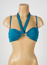 Haut de maillot de bain stretch haut soutien-gorge avec mousse de rembourrage amovible vert AUBADE femme