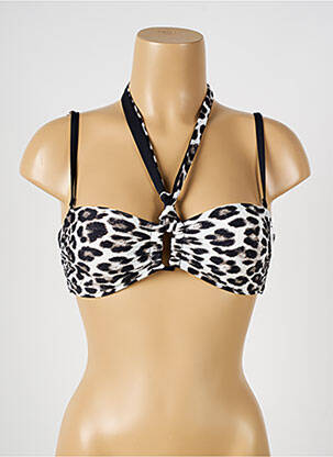 Haut de maillot de bain stretch haut soutien-gorge avec mousse de rembourrage amovible noir AUBADE femme