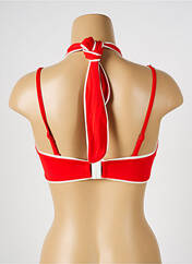 Haut de maillot de bain rouge AUBADE pour femme seconde vue