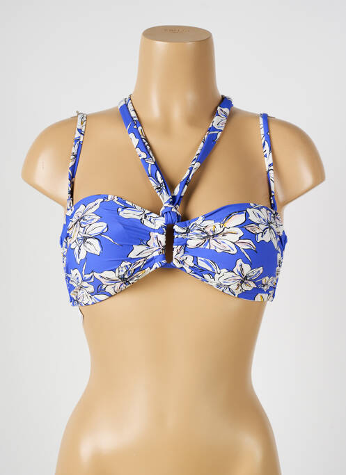 Haut de maillot de bain bleu AUBADE pour femme