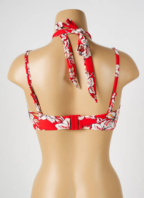 Haut de maillot de bain rouge AUBADE pour femme