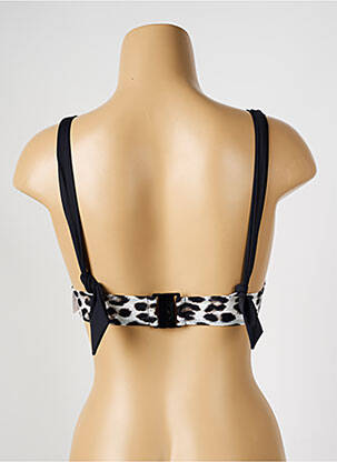 Haut de maillot de bain stretch haut soutien-gorge push-up noir AUBADE femme