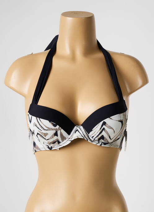 Haut de maillot de bain avec armature haut soutien-gorge balconnet noir AUBADE femme