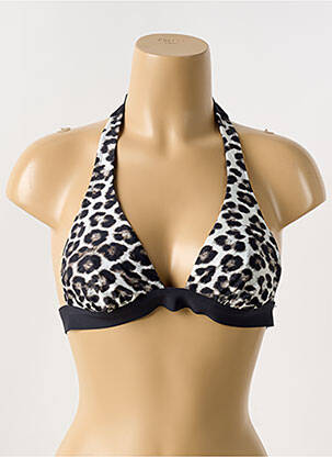Haut de maillot de bain stretch haut triangles noir AUBADE femme